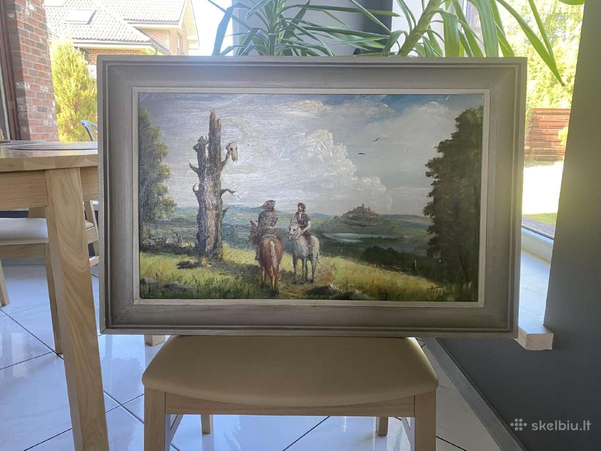 Aliejiniais dažais tapytas paveikslas 88m