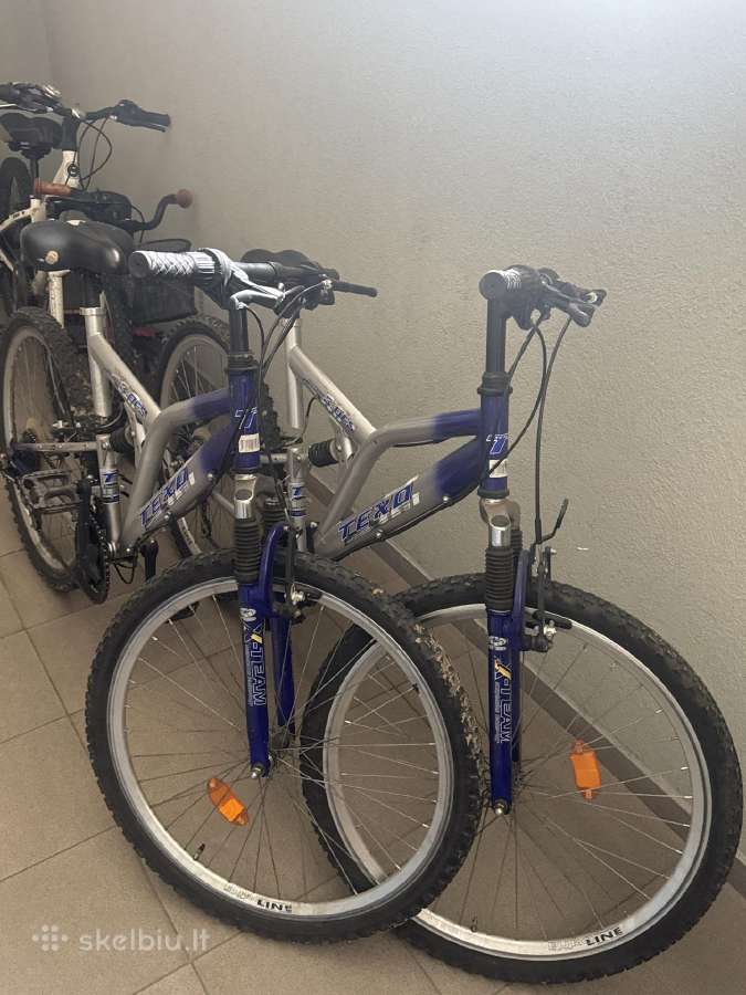 Dviračiai tiek vaikams tiek suaugusiems