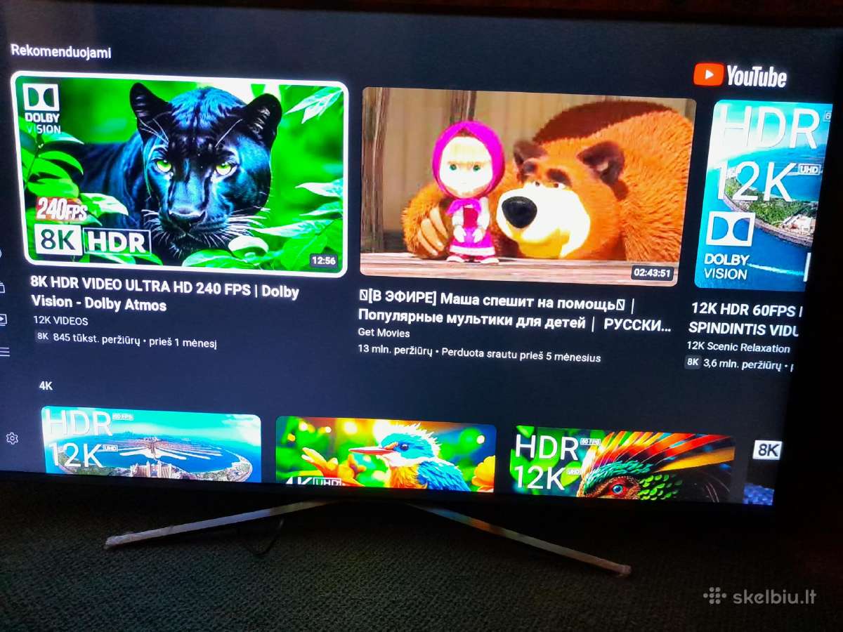 Samsung 4k ismanus TV 150cm istrizaine - nuotraukos Nr. 2