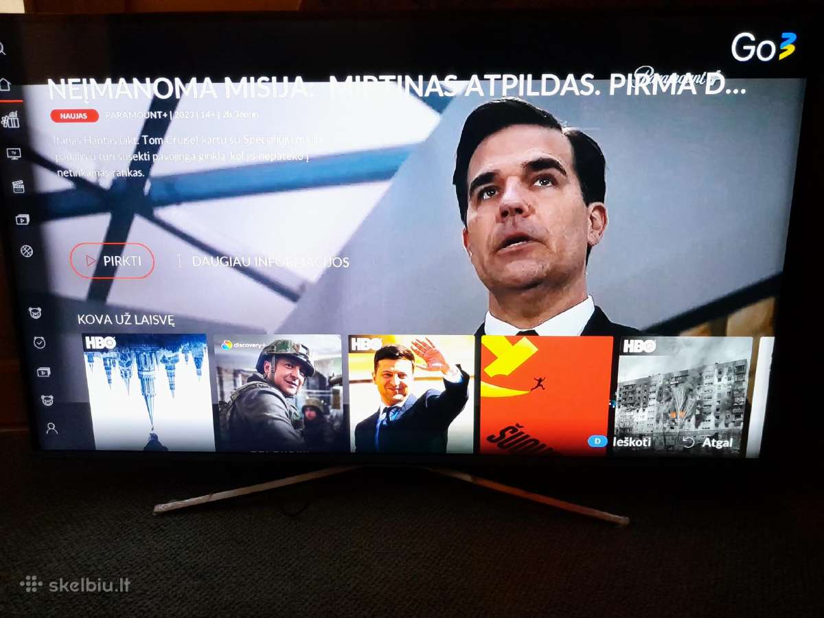 Samsung 4k ismanus TV 150cm istrizaine - nuotraukos Nr. 3