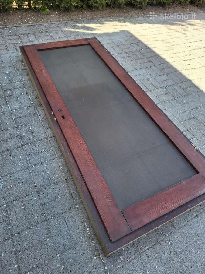 Medžio masyvo durys. 100eur. - nuotraukos Nr. 2