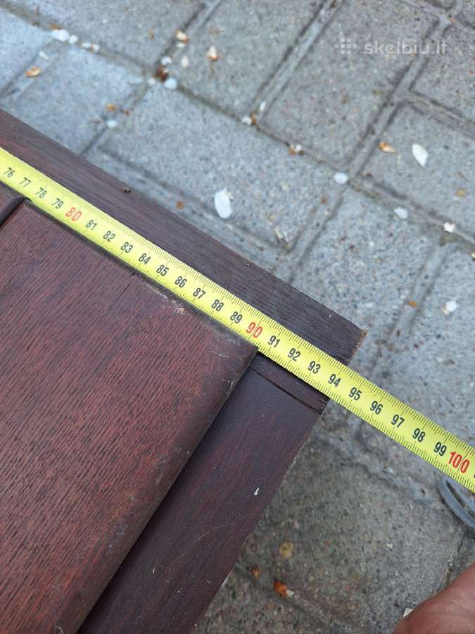 Medžio masyvo durys. 100eur. - nuotraukos Nr. 4