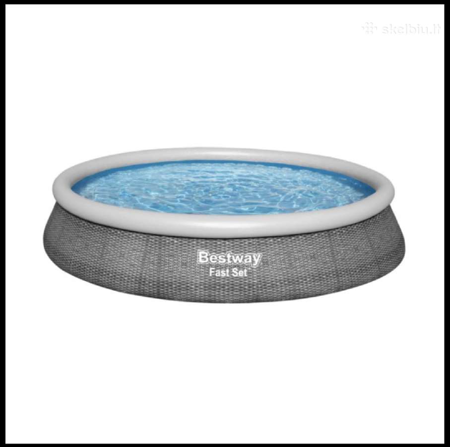 Baseinas Bestway Fast Set 396cm x 84cm su filtru