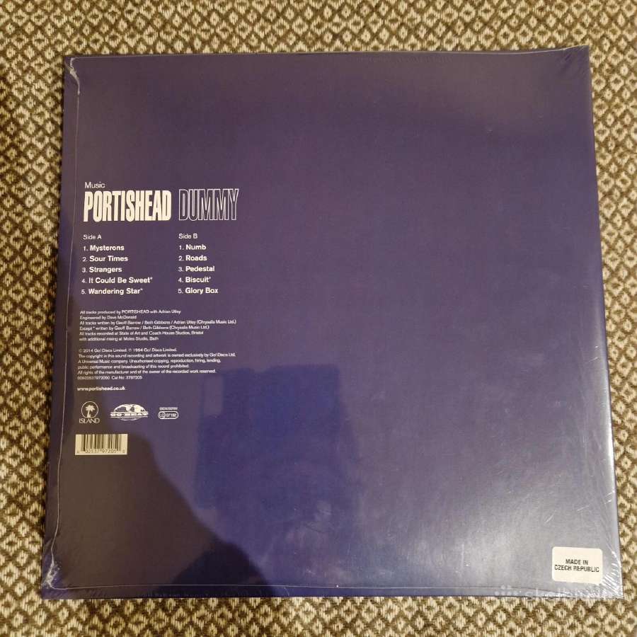 Portishead – Dummy / Vinyl Lp (2017 pressing) - nuotraukos Nr. 2