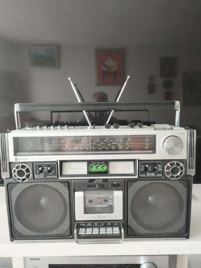 Parduodu legendinį "boombox'ą" JVC 838