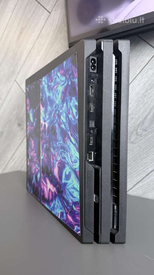Parduodamas Ps4 pro 1tb + 2tb SSD, 2 pulteliai - nuotraukos Nr. 3
