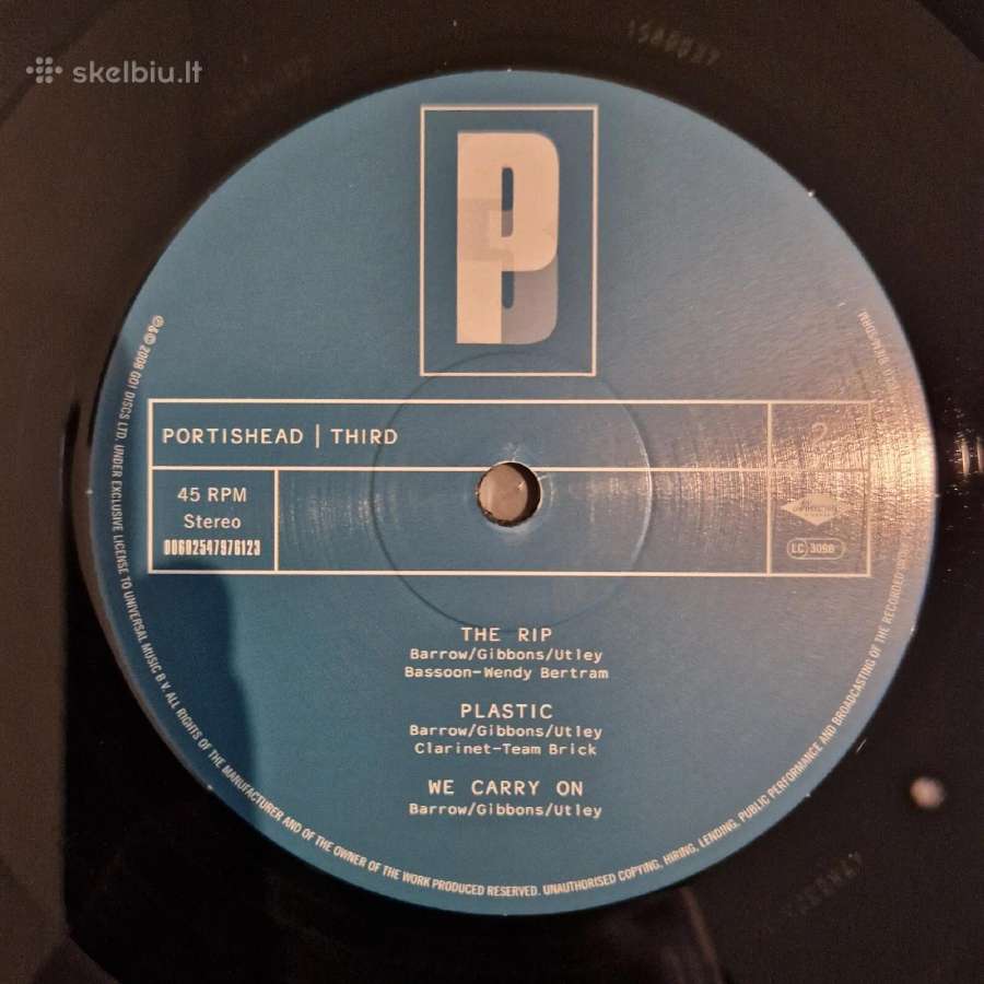 Portishead – Third / Vinyl 2xlp - nuotraukos Nr. 4
