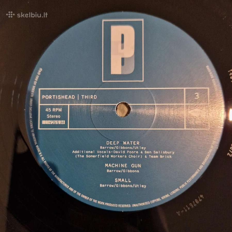 Portishead – Third / Vinyl 2xlp - nuotraukos Nr. 5