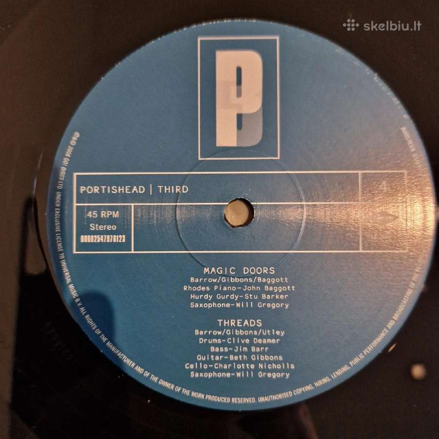 Portishead – Third / Vinyl 2xlp - nuotraukos Nr. 6