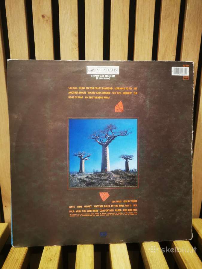 Plokštelė - Pink Floyd "Delicate Sound of Thunder" - nuotraukos Nr. 4