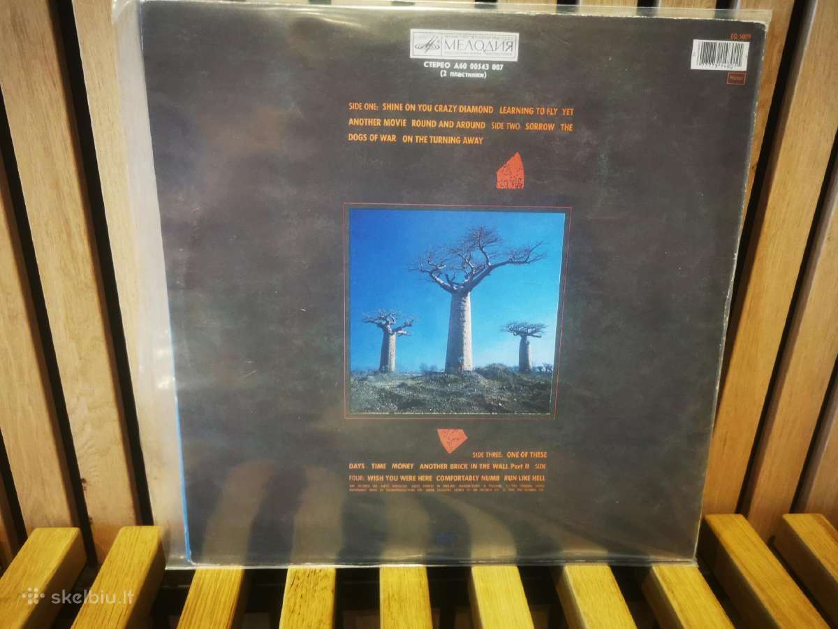 Plokštelė - Pink Floyd "Delicate Sound of Thunder" - nuotraukos Nr. 5