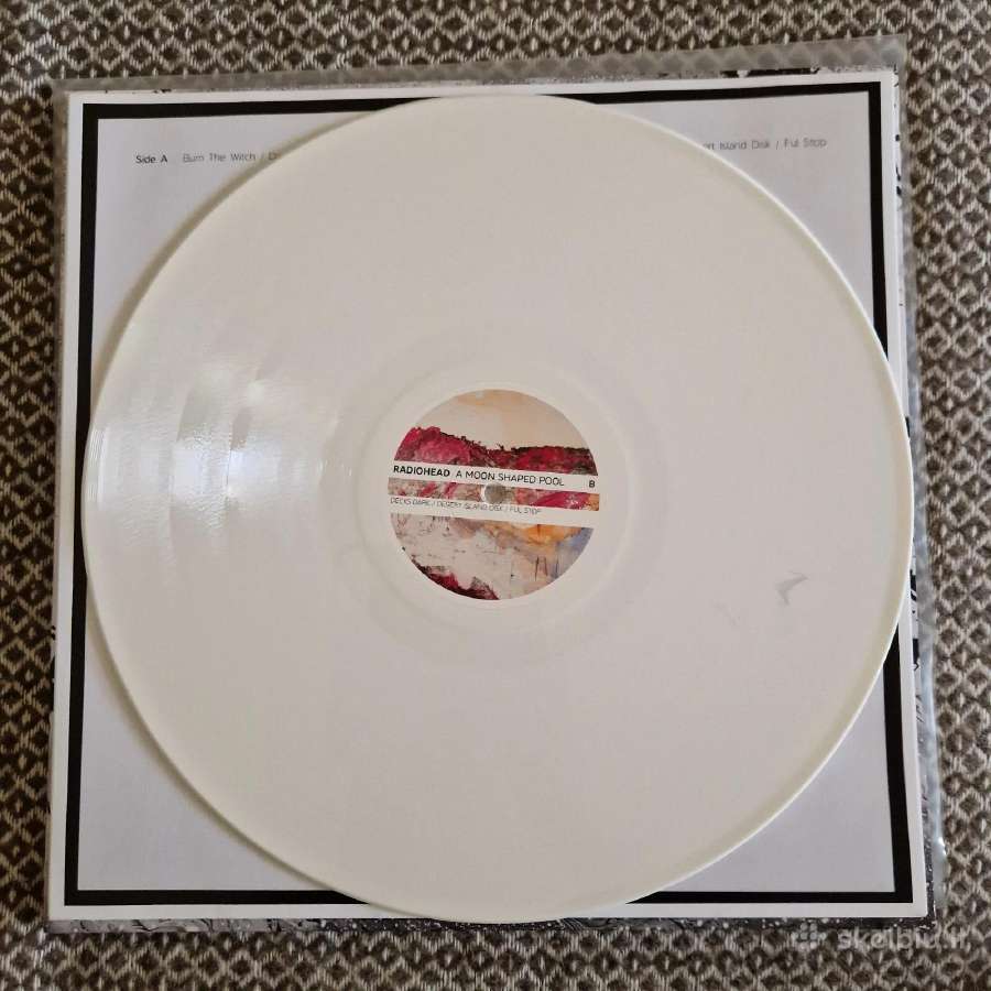 Radiohead – A Moon Shaped Pool / Vinyl 2lp on Whi - nuotraukos Nr. 7