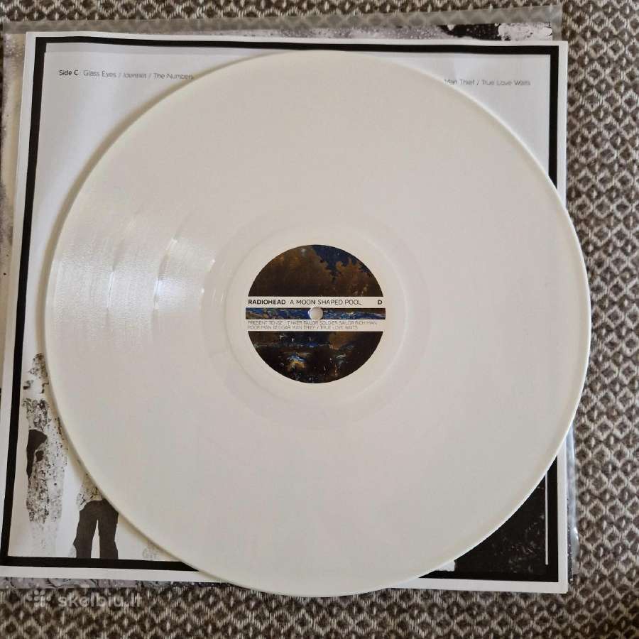 Radiohead – A Moon Shaped Pool / Vinyl 2lp on Whi - nuotraukos Nr. 11