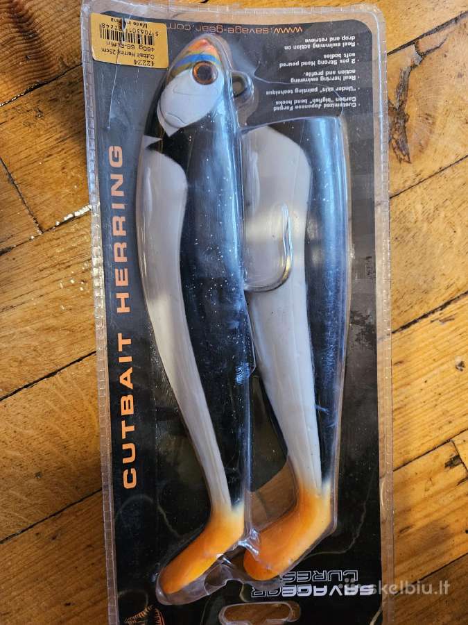 Savage gear cutbait herring masalai Norvegijai