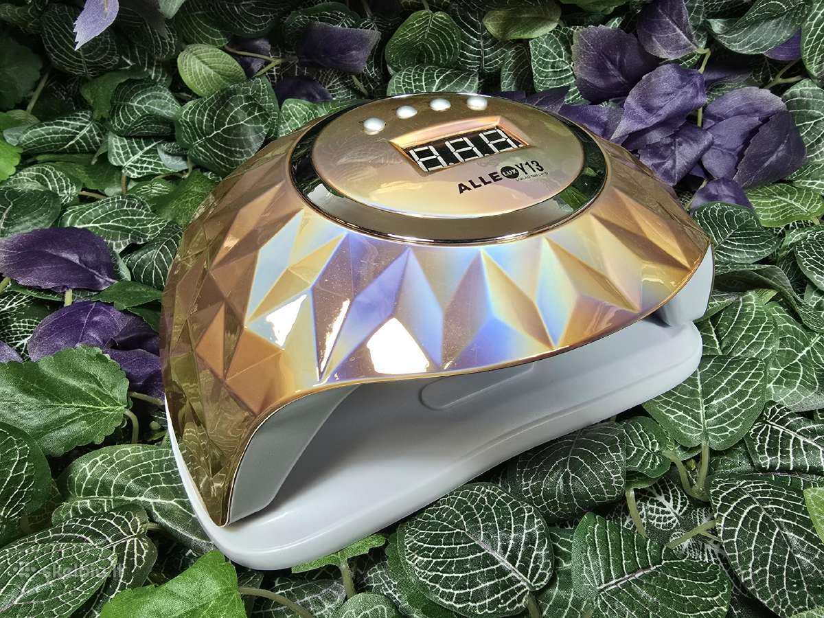 Lempa nagams Uv/LED 248w Rose Gold