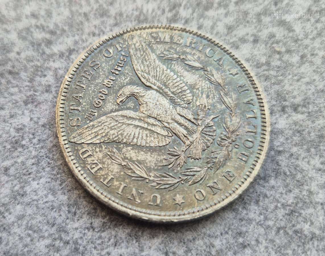 JAV doleris 1882 S. Kaina 70 Eur. - nuotraukos Nr. 4