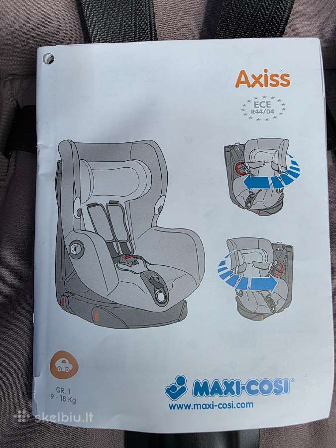 Maxi-cosi Axiss autokėdutė - nuotraukos Nr. 11