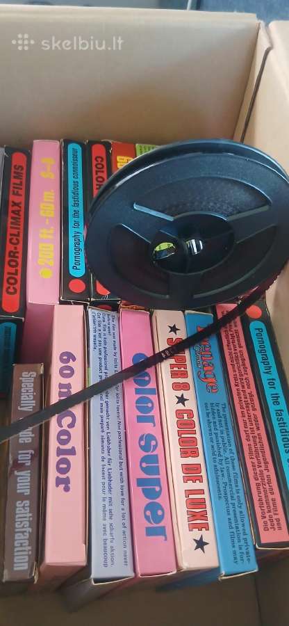 Super 8 kino juostos su filmais - nuotraukos Nr. 2