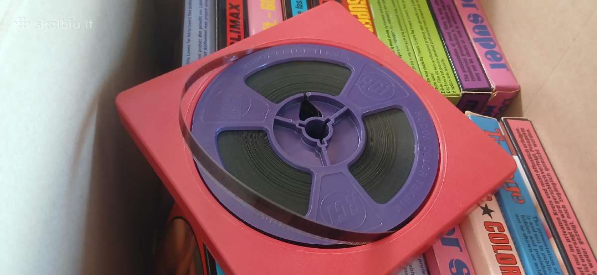 Super 8 kino juostos su filmais - nuotraukos Nr. 7