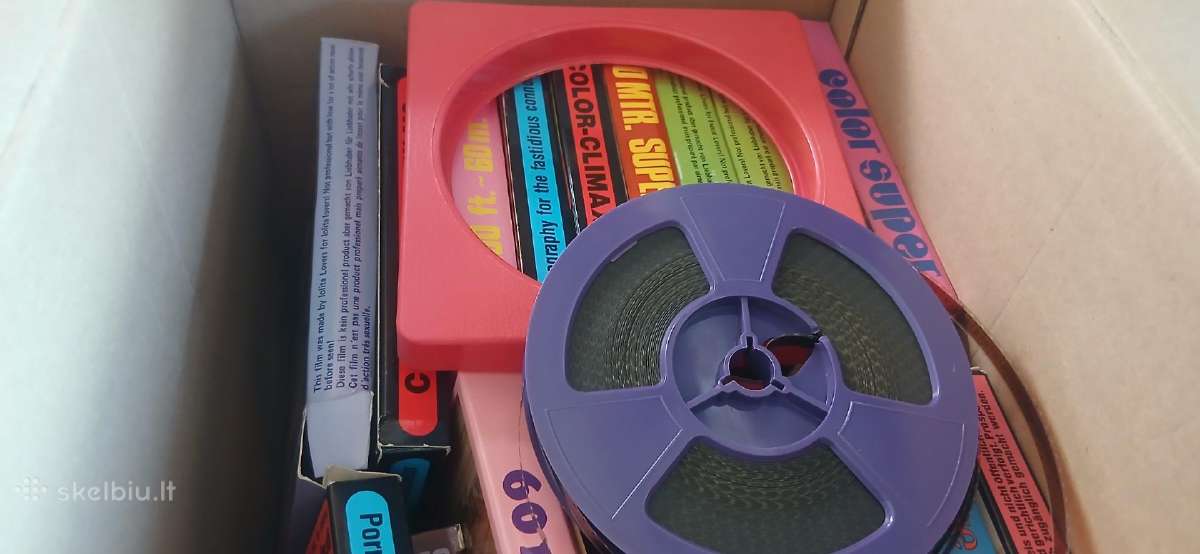 Super 8 kino juostos su filmais - nuotraukos Nr. 8