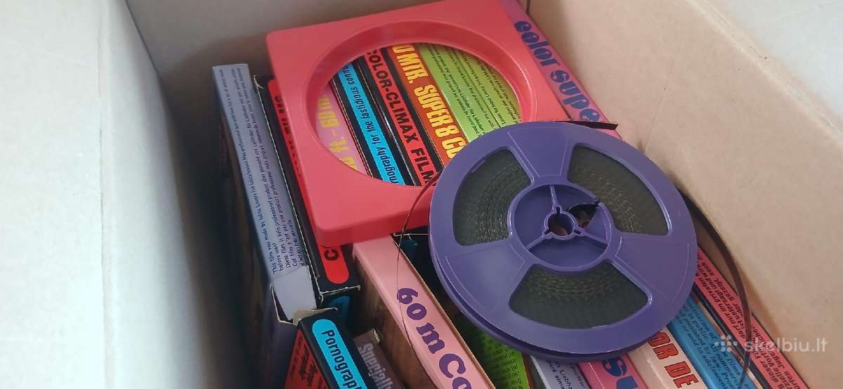 Super 8 kino juostos su filmais - nuotraukos Nr. 11