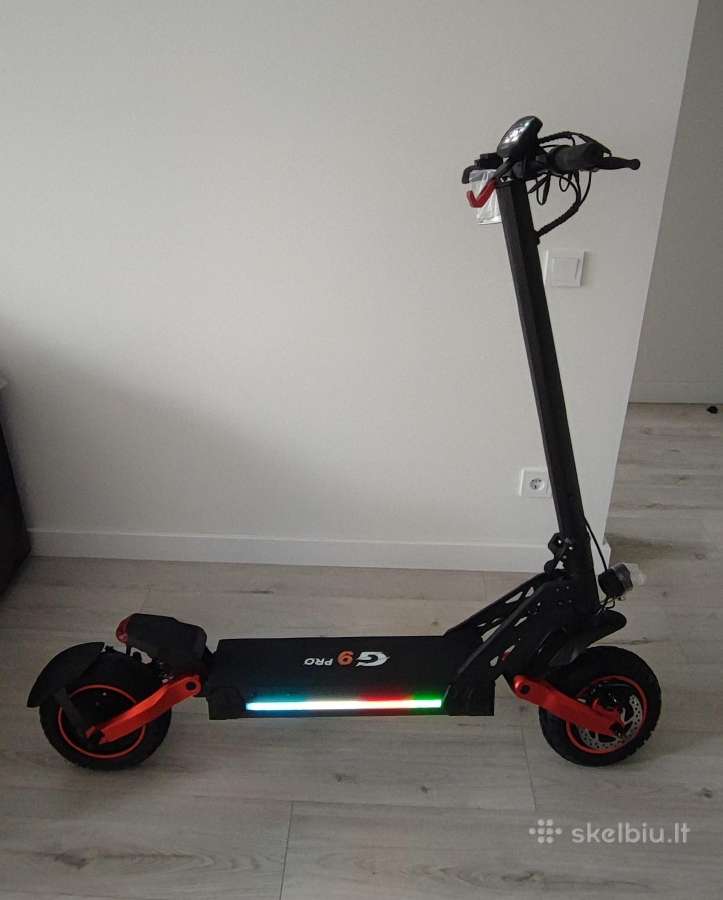 Naujas Galingas Elektrinis Paspirtukas G9 Pro - nuotraukos Nr. 3
