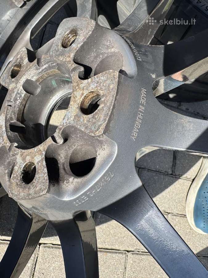 Originalūs Alfa Romeo R17 ratlankiai 5x110 Et33 - nuotraukos Nr. 5