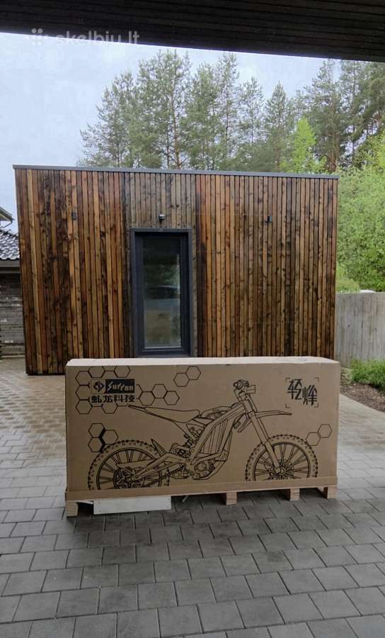 Turime vietoje naujas dėžėje Surron Lbx 2025 8 kw!
