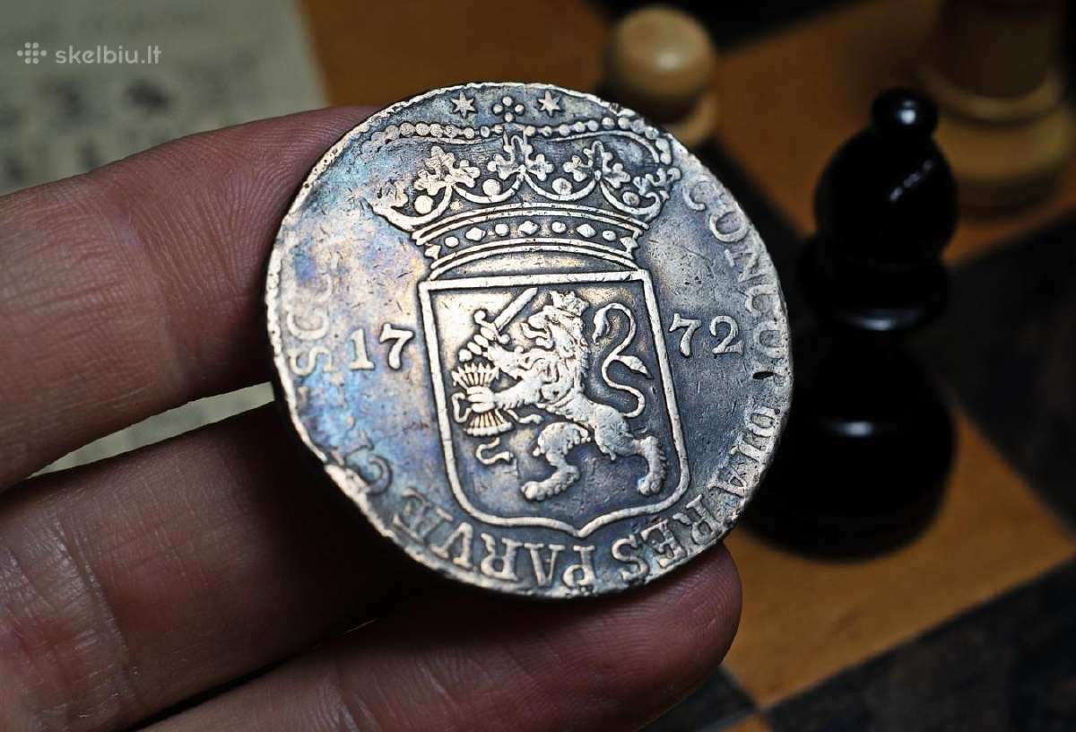 1772 Jungtinių Nyderlandų respublikos taleris - nuotraukos Nr. 2