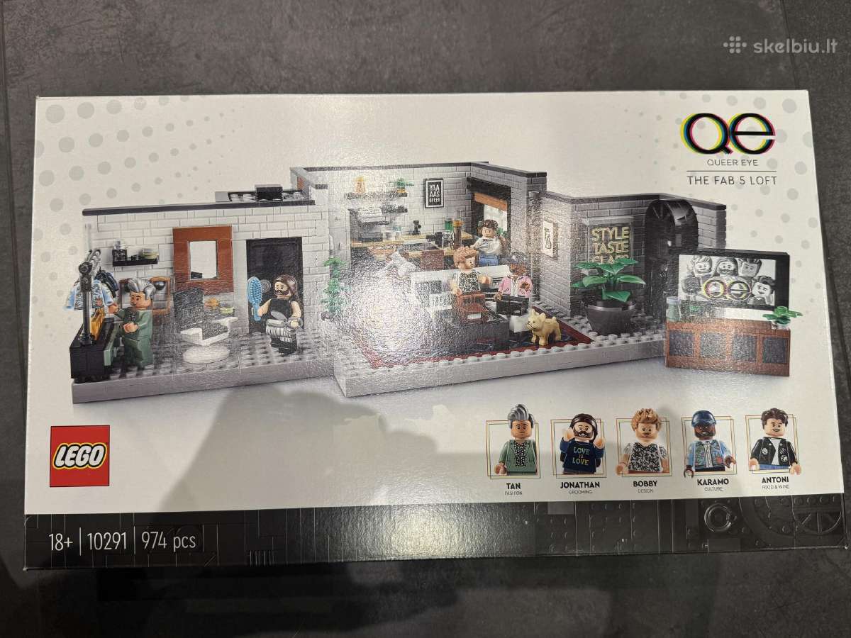 Lego konstuktorius Queer Eye – The Fab 5 10291
