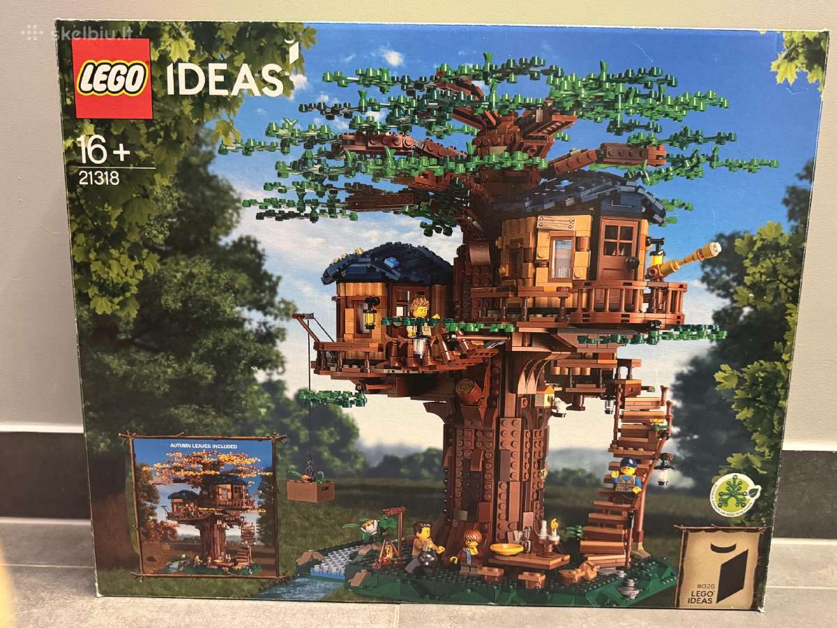 Lego tree house 21318 konstruktorius