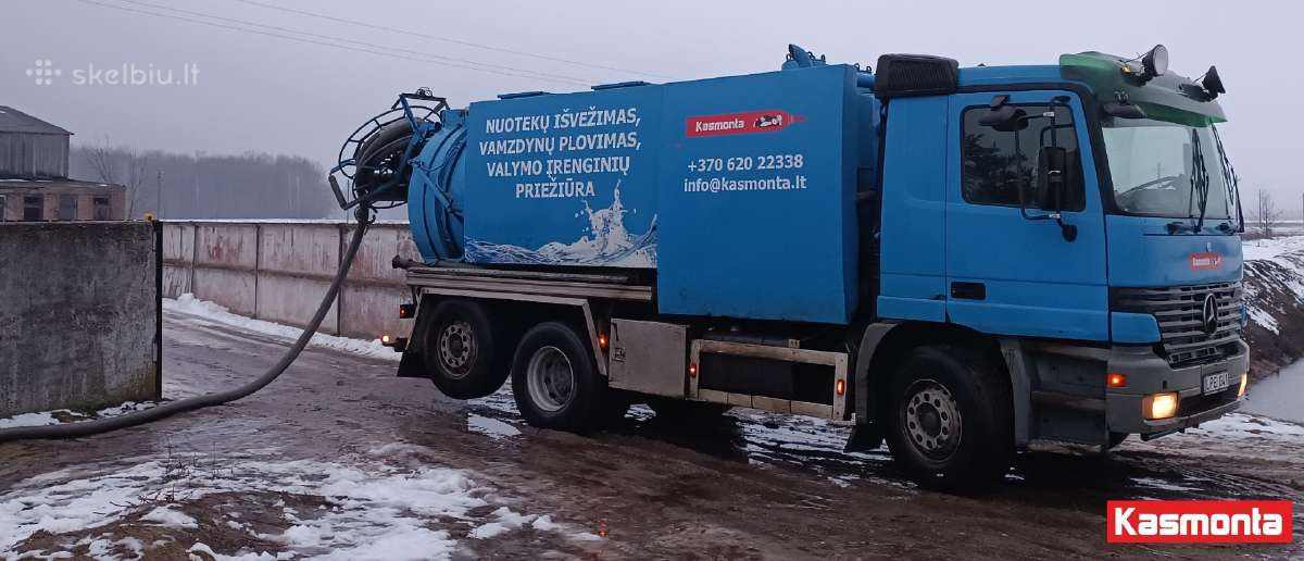 Nuotekų išvežimas Panevėžyje