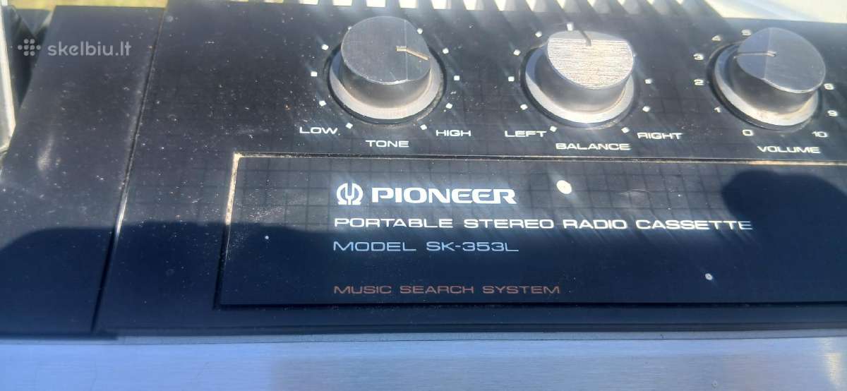 Pioneer sk 353 SL kasitinis magnetofonas - nuotraukos Nr. 5