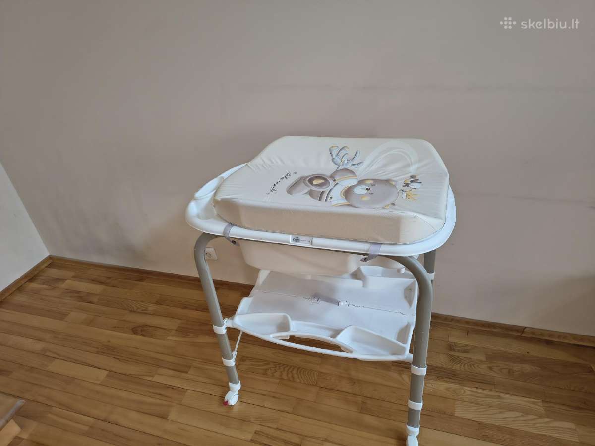 Vystymo staliukas su vonele