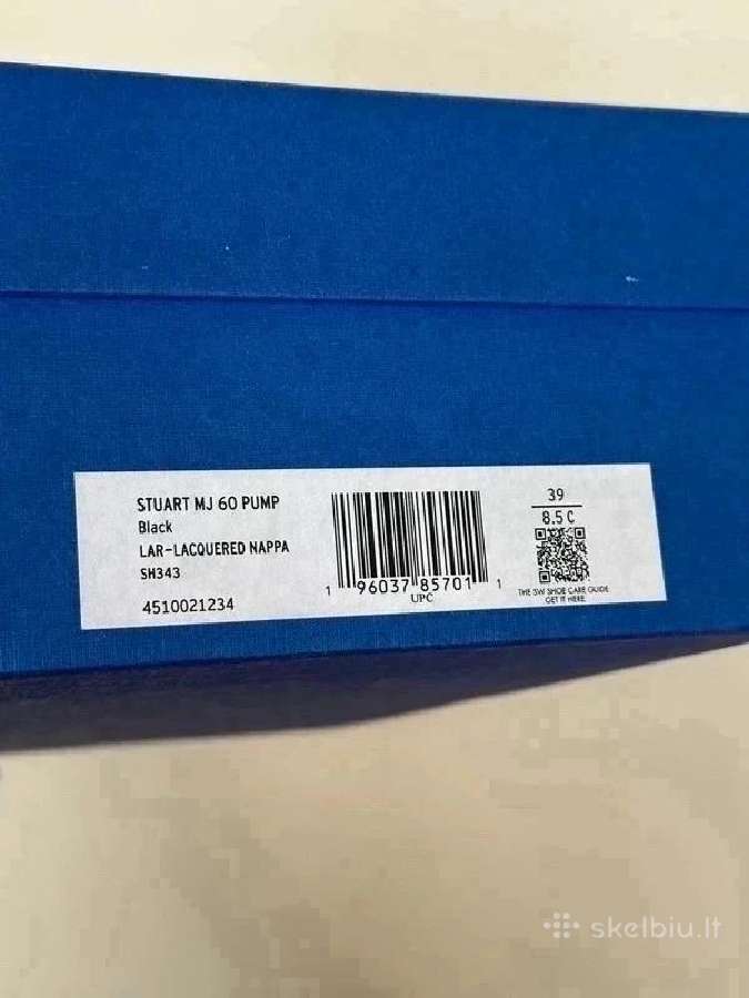 Stuart Weitzman juodi odiniai Mary Jane kulniuka - nuotraukos Nr. 9