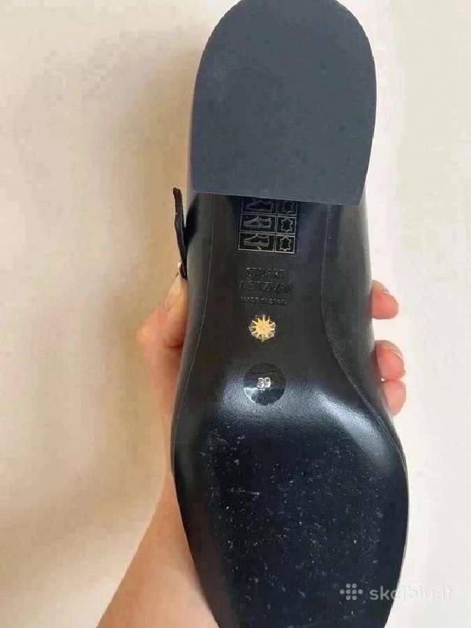 Stuart Weitzman juodi odiniai Mary Jane kulniuka - nuotraukos Nr. 11