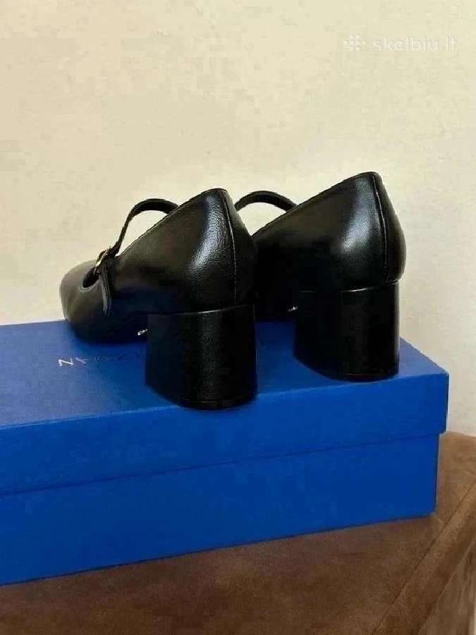 Stuart Weitzman juodi odiniai Mary Jane kulniuka - nuotraukos Nr. 12