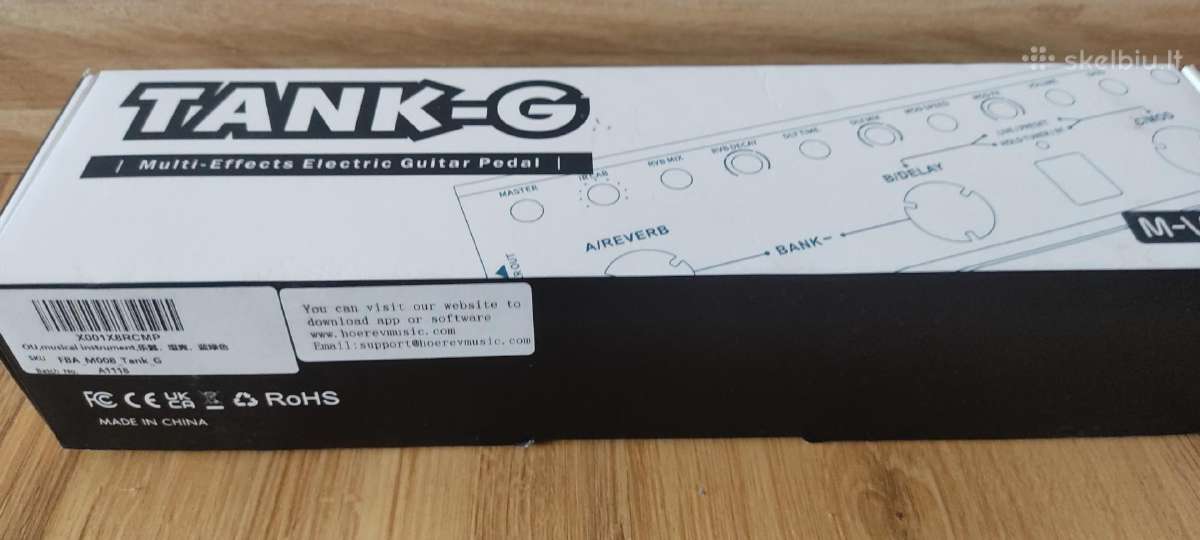 Gitaros pricesorius Tank G