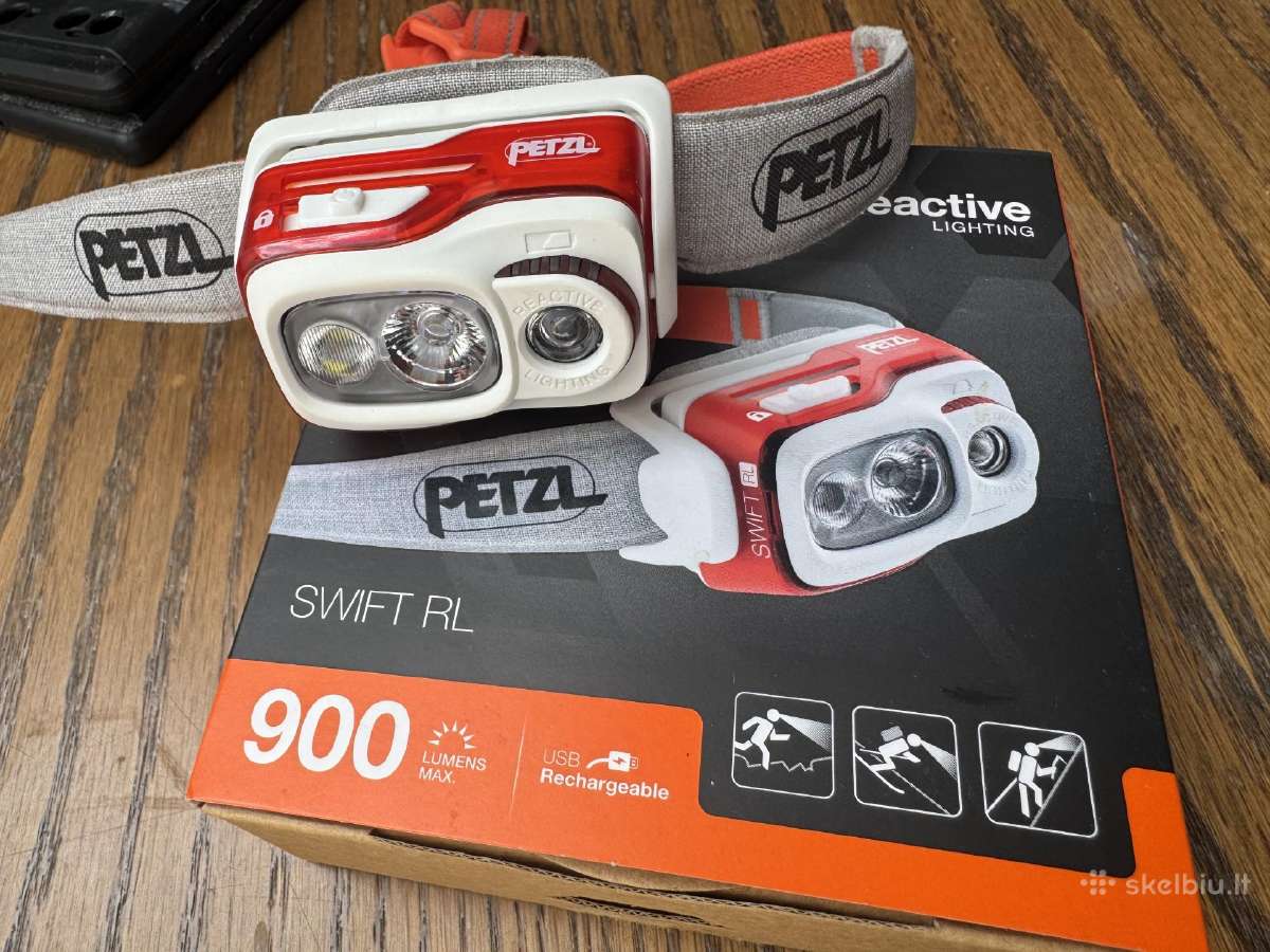 Petzl swift Rl 900 lm max Reactive