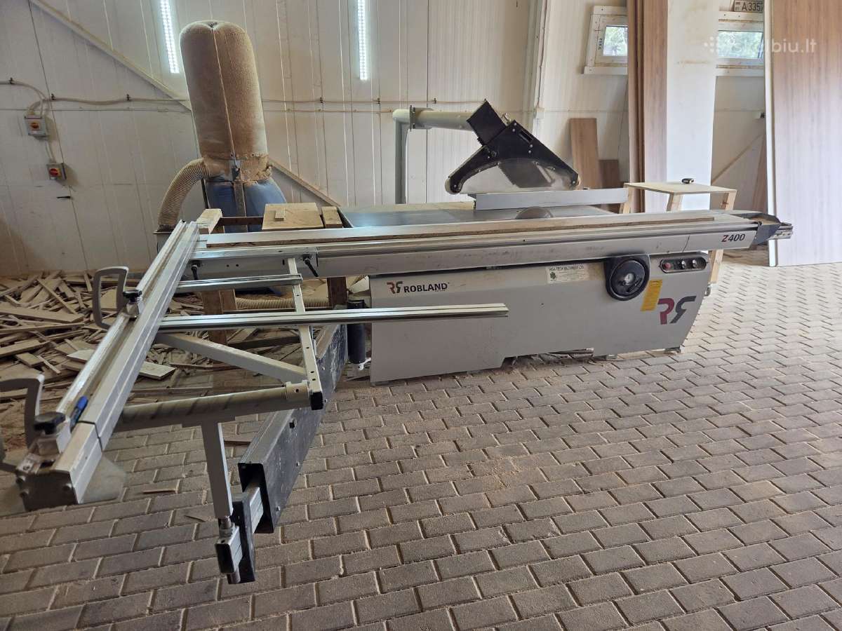Robland Z400 Formatinio Pjovimo Staklės