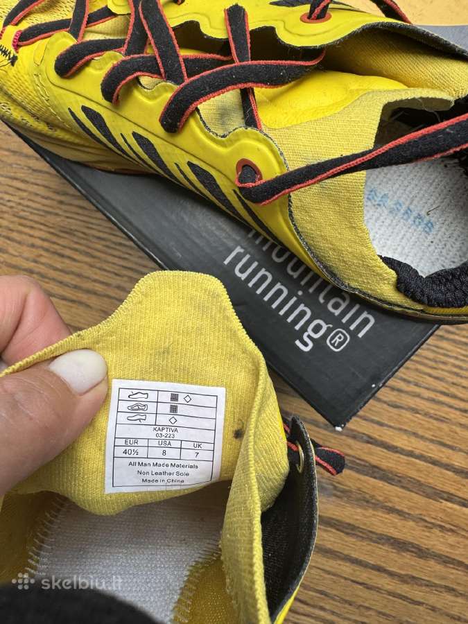 La Sportiva Kaptiva Trail bėgimo batai 40,5 dydžio - nuotraukos Nr. 3