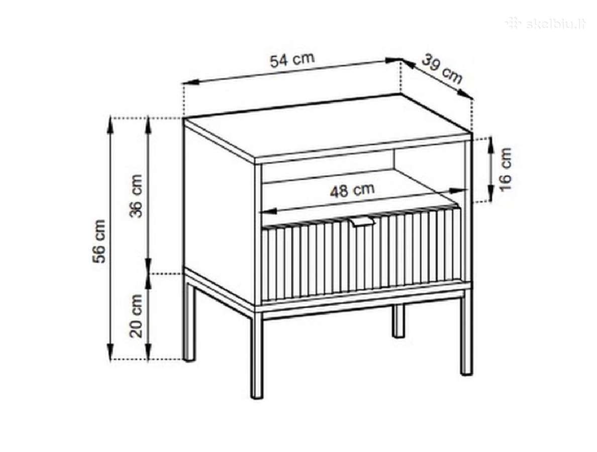 Spintelės prie lovos 2 - nuotraukos Nr. 4