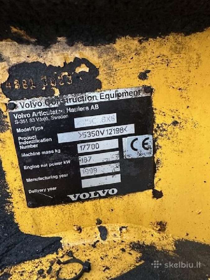 Volvo S 351, Dumperiai - nuotraukos Nr. 4
