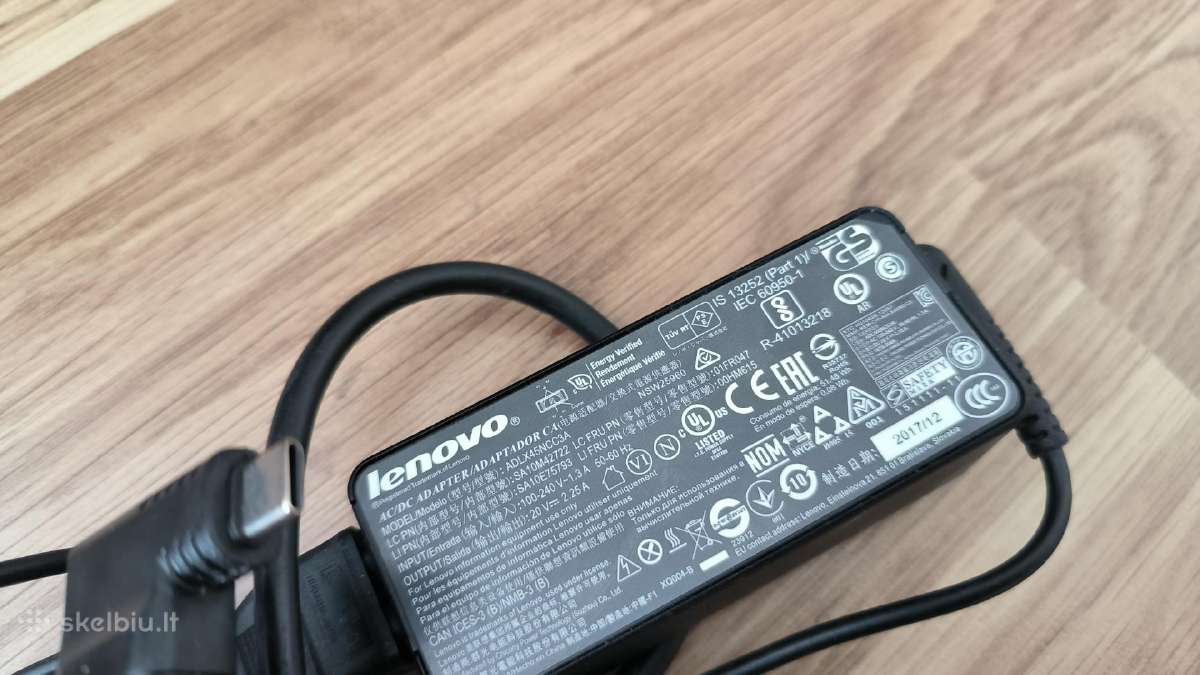 Lenovo usb type C kroviklis 45w