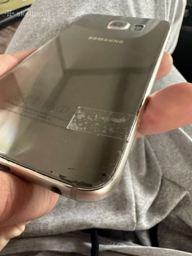 Samsung s6 Sm-g920f Gold 64gb dual sim - nuotraukos Nr. 3