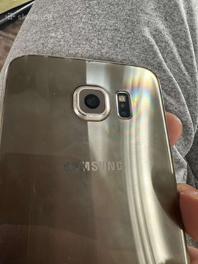 Samsung s6 Sm-g920f Gold 64gb dual sim - nuotraukos Nr. 5