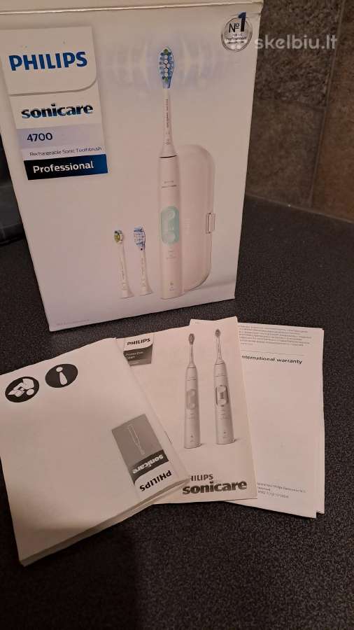 Phillips Sonicare 4700 elektrinis dantų šepėtelis - nuotraukos Nr. 4