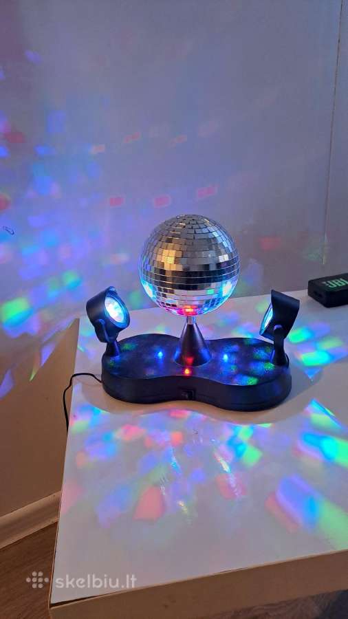 Šviečiantis gaublys/lempa Henske Disco Party Light