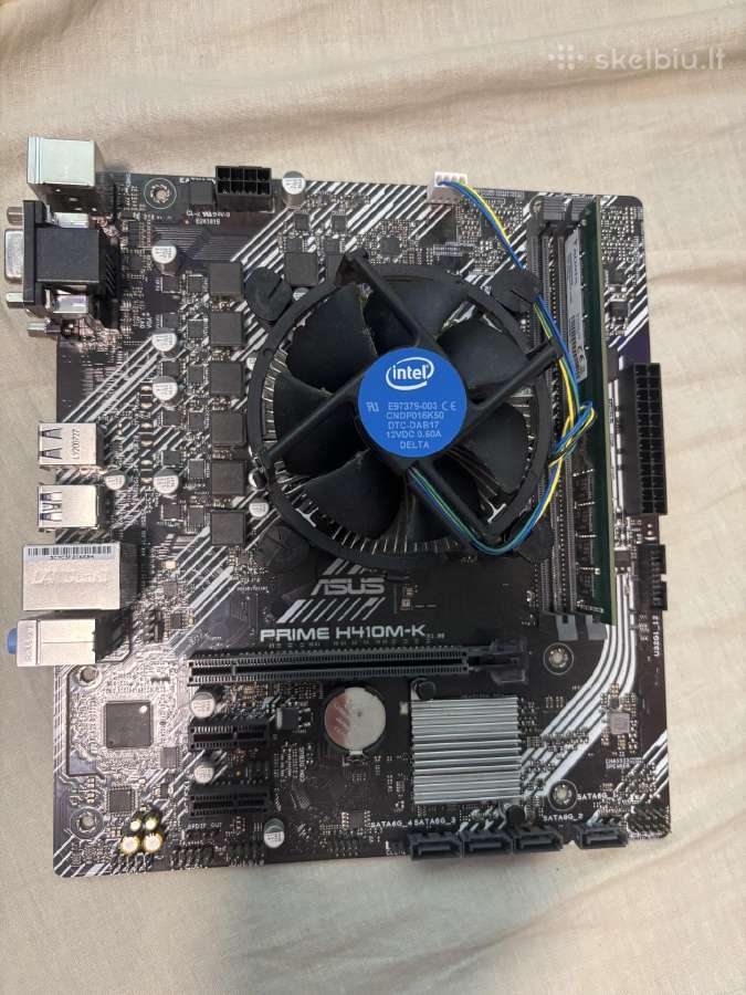 Lga1200 h410m-k, i5 10400f.
