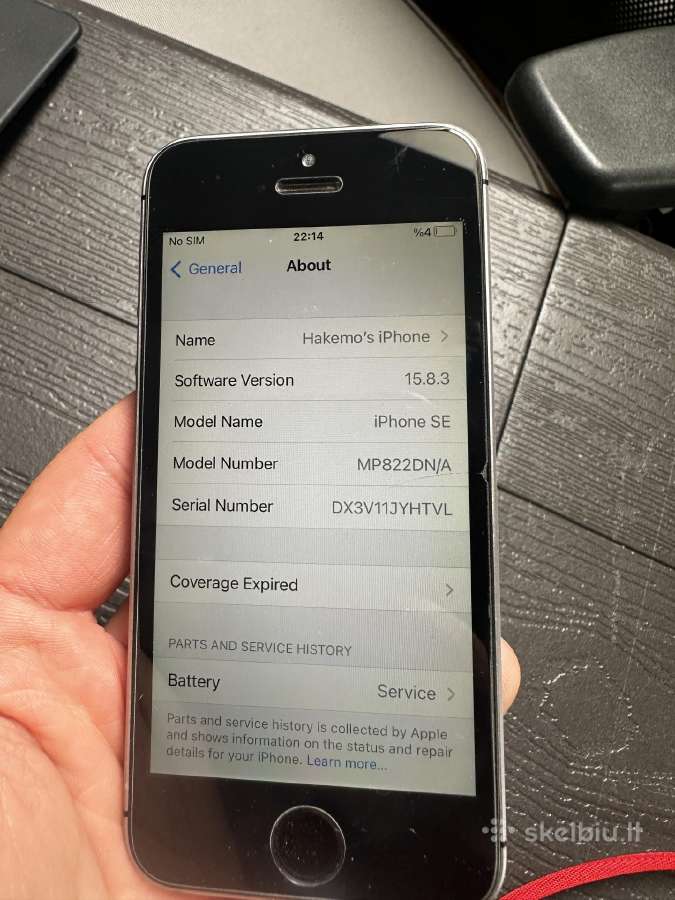 Apple iPhone Se 32gb Black